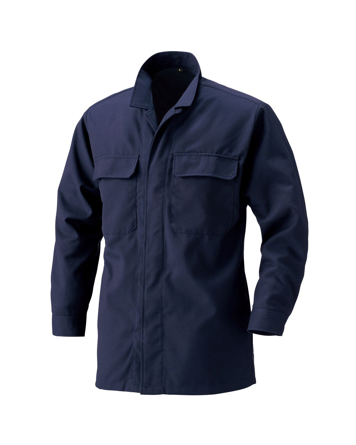 Japan made Serge 12 Overshirt_Navy