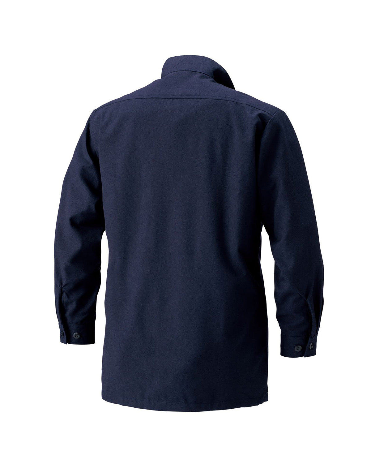 Japan made Serge 12 Overshirt_Navy_back