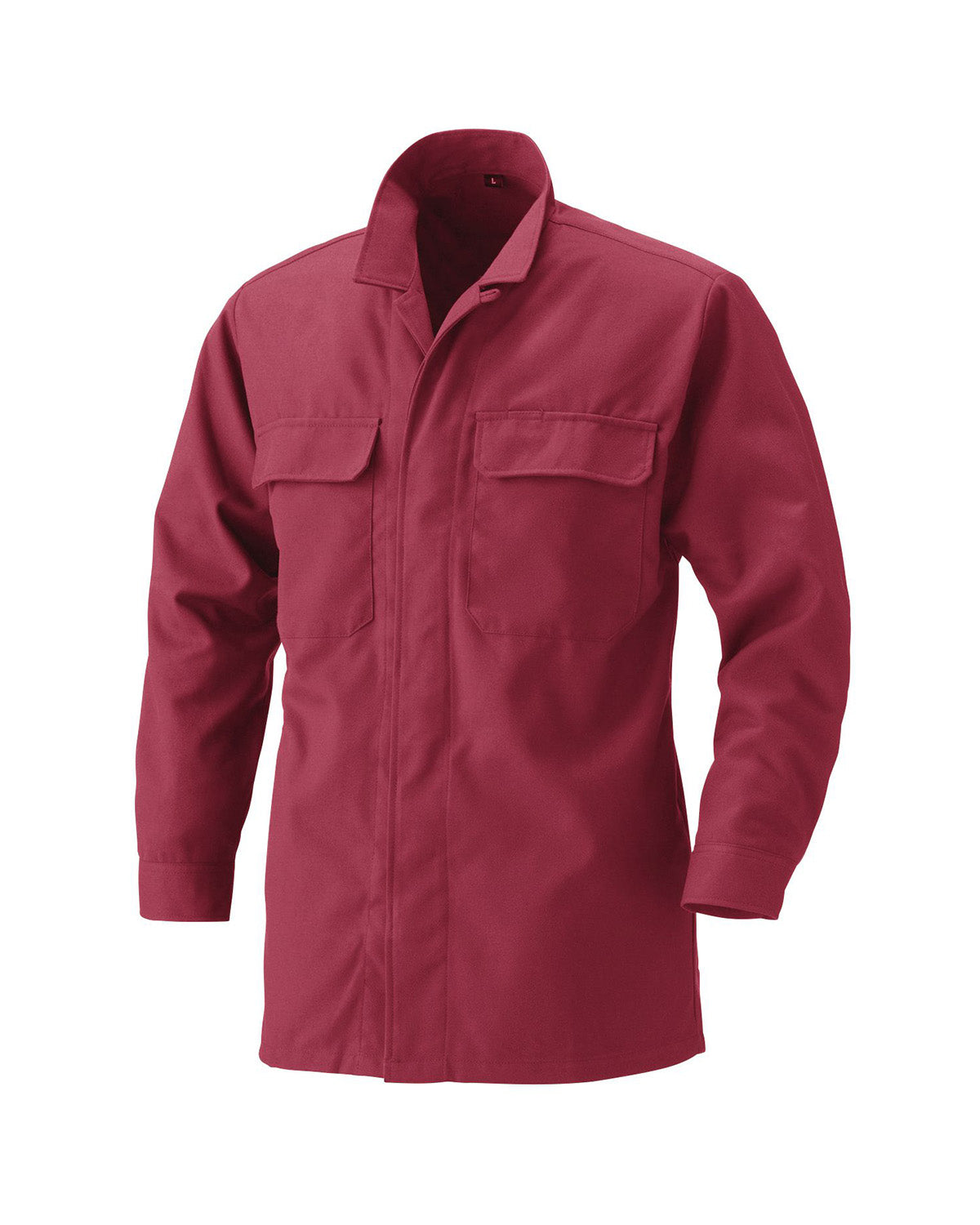 Japan made Serge 12 Overshirt_Wine red