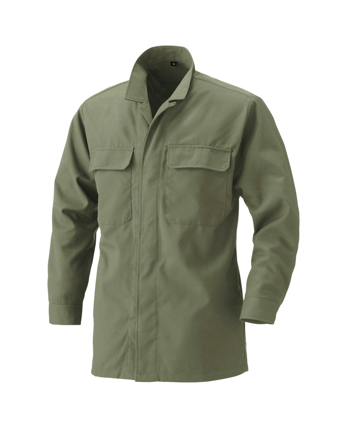 Japan made Serge 12 Overshirt_Dark green