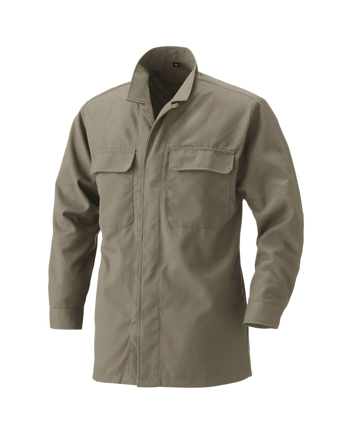 Japan made Serge 12 Overshirt_Olive