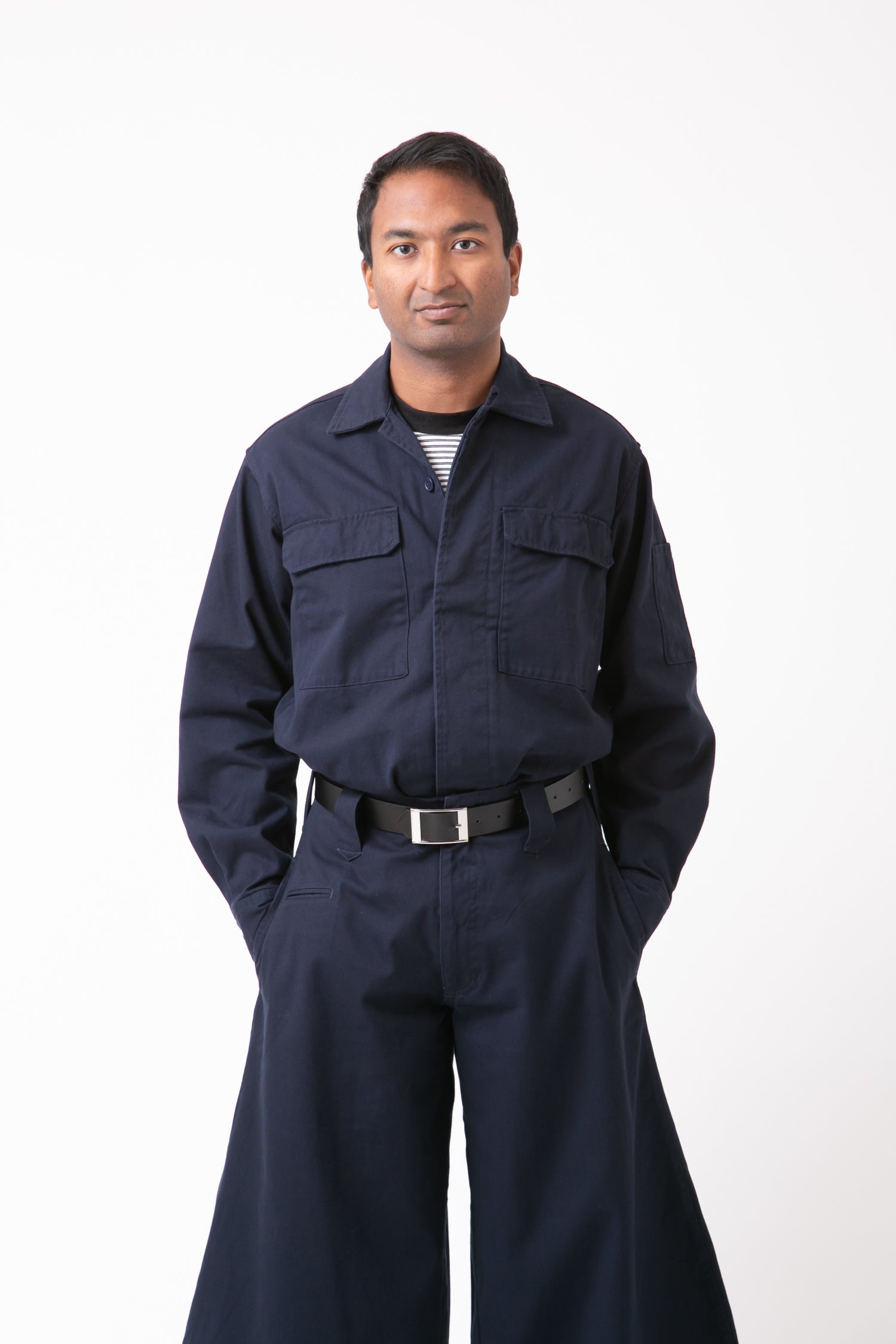 Regular Cotton 14 Overshirt & Tobi Pants top