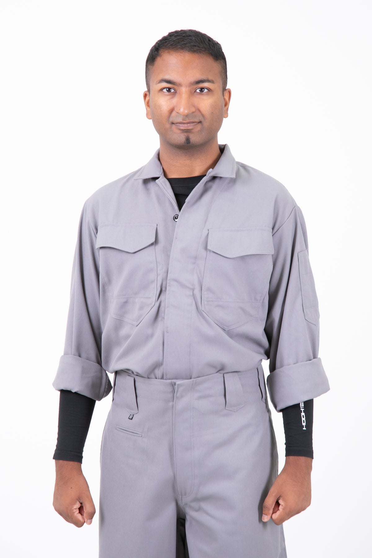 Ultra Smooth Serge 25 Tobi Overshirt_grey_front