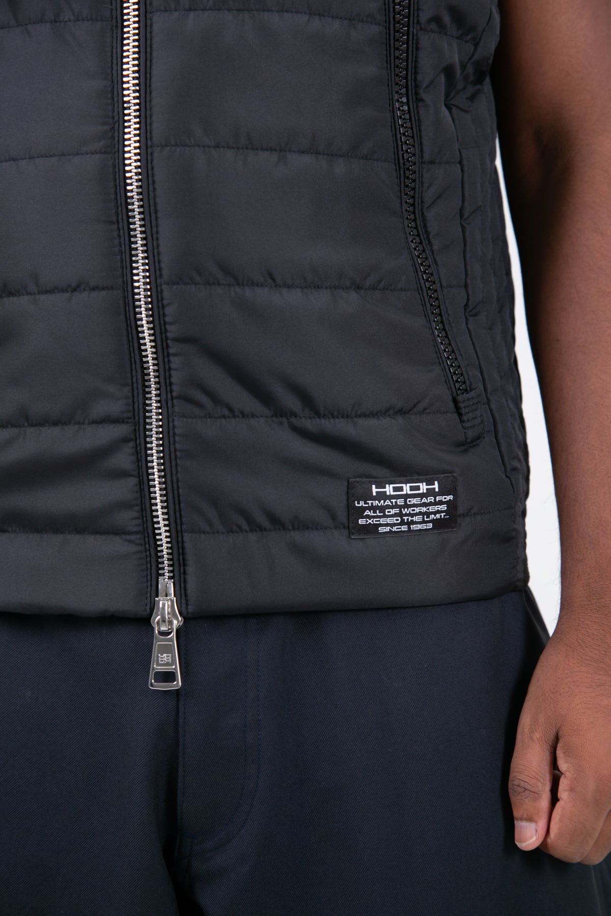 Light Weight 39 Down Sweater Vest_double zipper