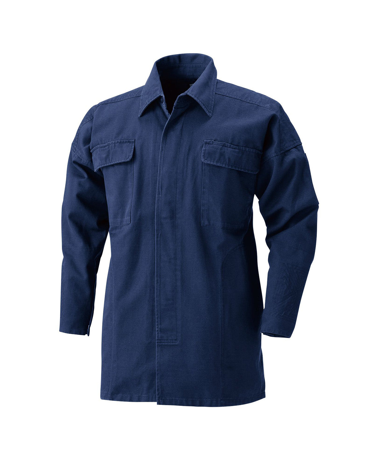 Classic Cotton 40 Tobi Oversized Shirt_Navy