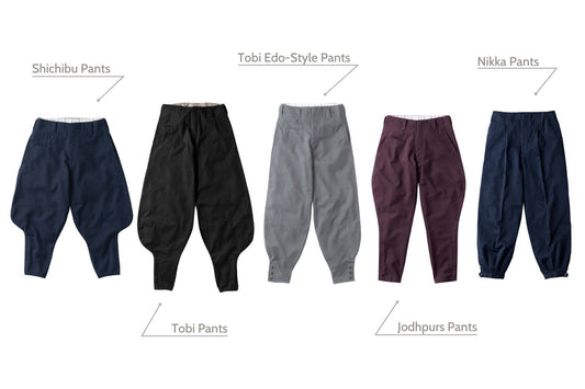 The 5 Different Cuts of Pants