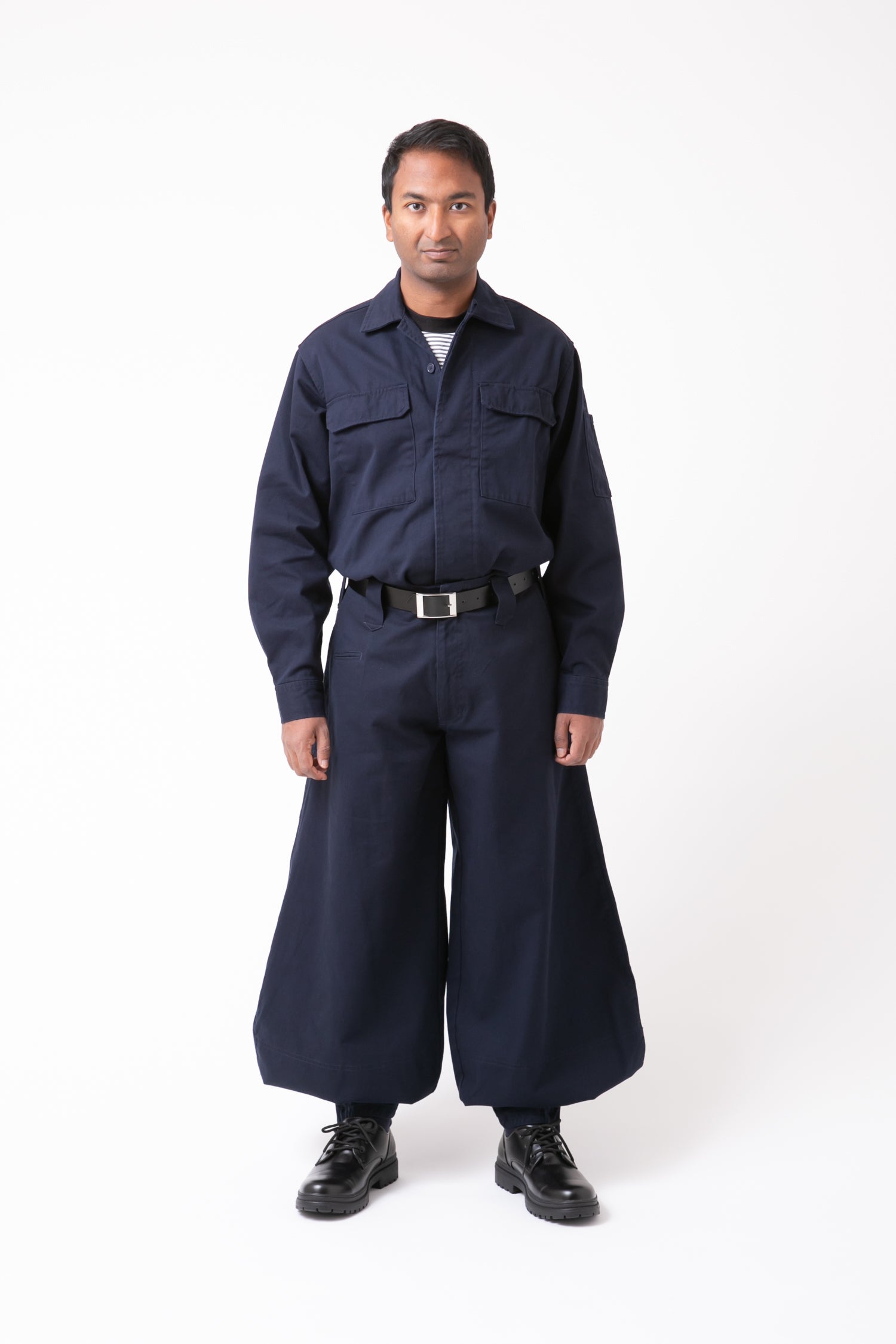 Regular Cotton 14 Overshirt & Tobi Pants front