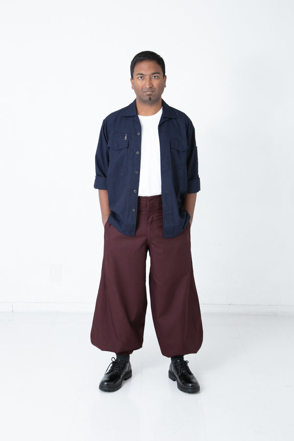 Pantalon Tobi Edo-Style Serge 23 taille ajustée