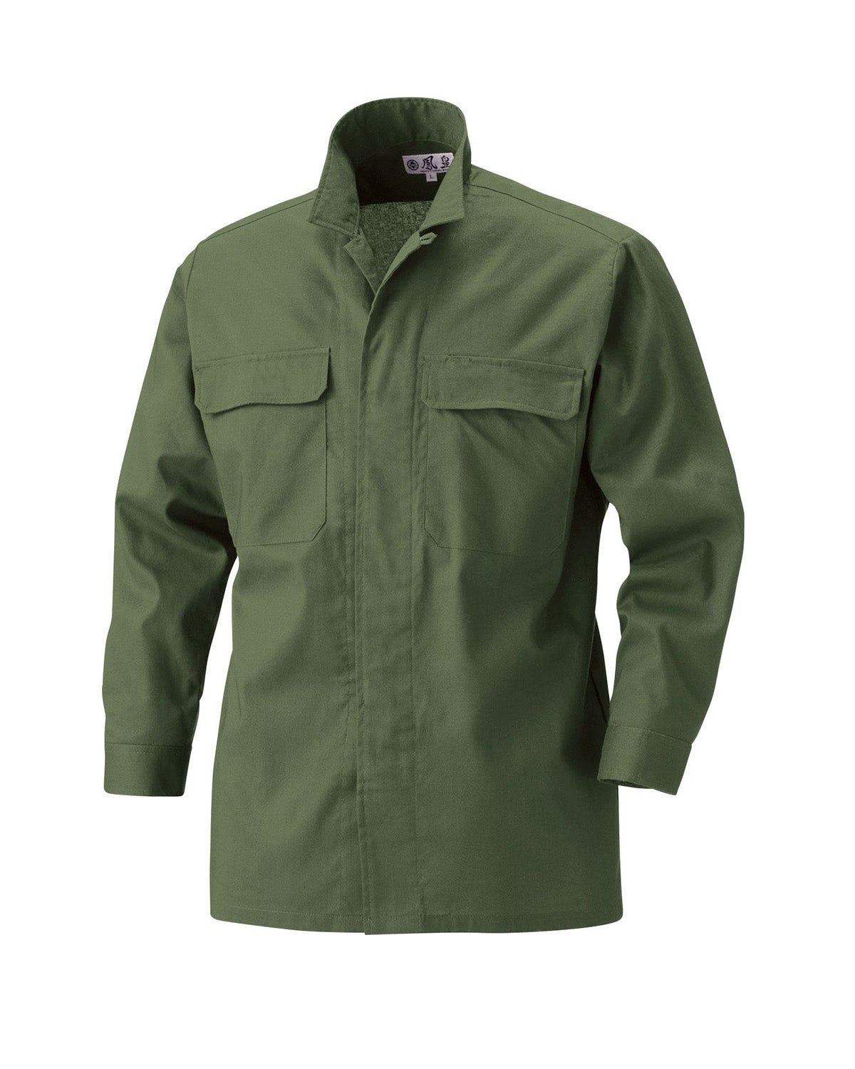 Summer Cotton 37 Overshirt_Dark green