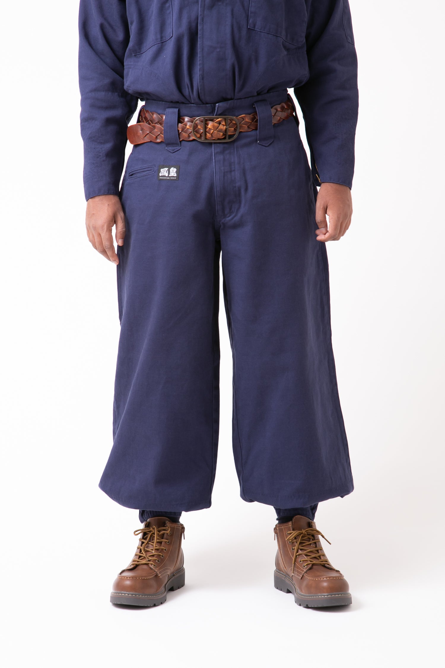 Classic Cotton 40 Overshirt & Tobi Pants - Navy