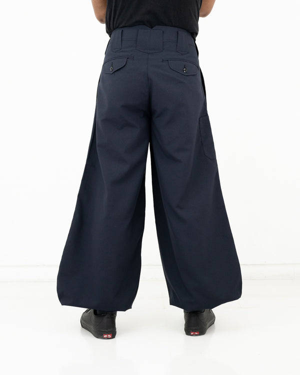Japan made Summer Serge 13 Edo-Style Tobi Pants - back
